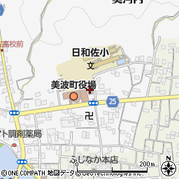 徳島県海部郡美波町奥河内本村22周辺の地図