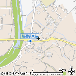 和歌山県田辺市下三栖1662-7周辺の地図