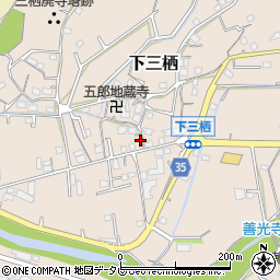 和歌山県田辺市下三栖140周辺の地図
