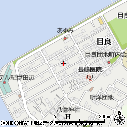 和歌山県田辺市目良34-21周辺の地図