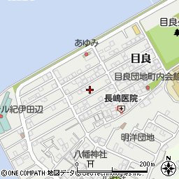 和歌山県田辺市目良34周辺の地図