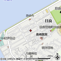 和歌山県田辺市目良34-23周辺の地図