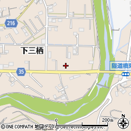 和歌山県田辺市下三栖1292-1周辺の地図
