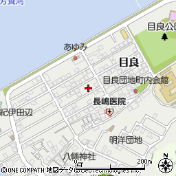 和歌山県田辺市目良34-3周辺の地図