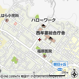 平尾和子社会保険労務士事務所周辺の地図