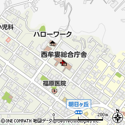 田辺保健所　総務健康安全課周辺の地図