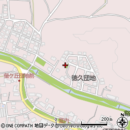 徳久公園周辺の地図
