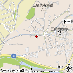 和歌山県田辺市下三栖72周辺の地図