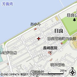 和歌山県田辺市目良35-3周辺の地図