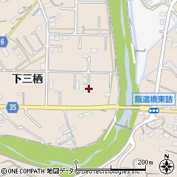 和歌山県田辺市下三栖1295-6周辺の地図