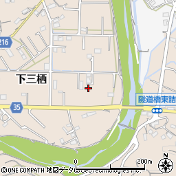 和歌山県田辺市下三栖1295-5周辺の地図