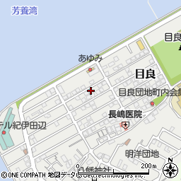 和歌山県田辺市目良35-24周辺の地図