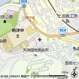 和歌山県田辺市目良1-38周辺の地図