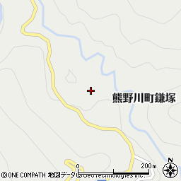 和歌山県新宮市熊野川町鎌塚5313周辺の地図