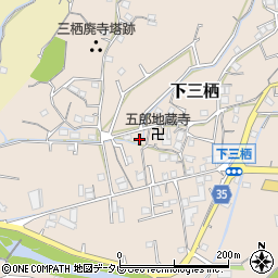 和歌山県田辺市下三栖173-2周辺の地図