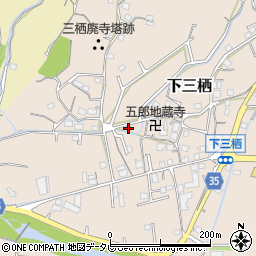 和歌山県田辺市下三栖173-3周辺の地図