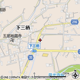 和歌山県田辺市下三栖130-25周辺の地図