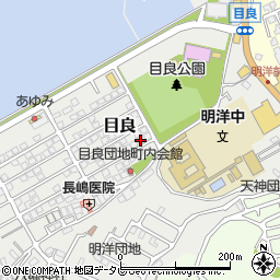 和歌山県田辺市目良40-2周辺の地図