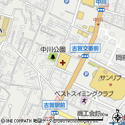 ＴＨＲＥＥＰＰＹ福岡古賀店周辺の地図