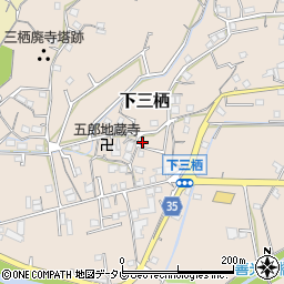 和歌山県田辺市下三栖532-1周辺の地図