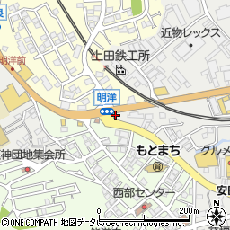 和歌山県田辺市上の山2-15-45 ﾛーﾀﾘーﾋﾞﾙ201周辺の地図