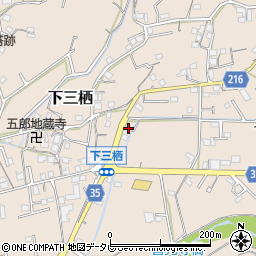 和歌山県田辺市下三栖130-1周辺の地図