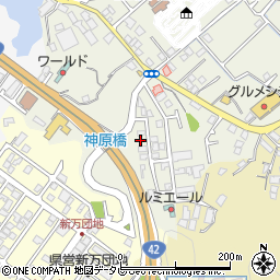 和歌山県田辺市中万呂133-54周辺の地図