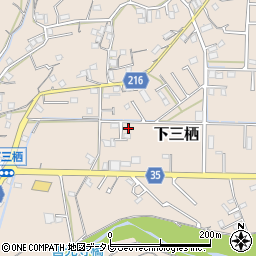 和歌山県田辺市下三栖1259-9周辺の地図