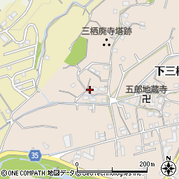 和歌山県田辺市下三栖200周辺の地図