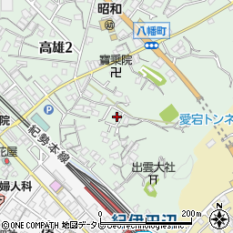和歌山県田辺市高雄2丁目10-1周辺の地図