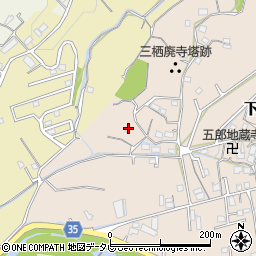 和歌山県田辺市下三栖203-2周辺の地図