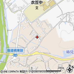 和歌山県田辺市下三栖1706-6周辺の地図