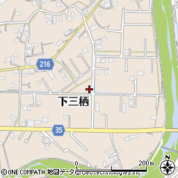 和歌山県田辺市下三栖1215周辺の地図