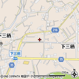 和歌山県田辺市下三栖1238周辺の地図