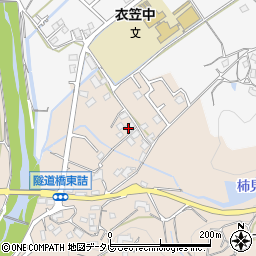 和歌山県田辺市下三栖1704-1周辺の地図