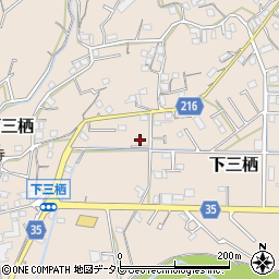 和歌山県田辺市下三栖1238-3周辺の地図