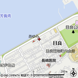和歌山県田辺市目良37-18周辺の地図