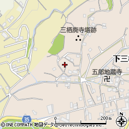 和歌山県田辺市下三栖196-3周辺の地図