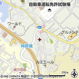 和歌山県田辺市中万呂133-30周辺の地図