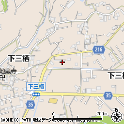 和歌山県田辺市下三栖1240-6周辺の地図