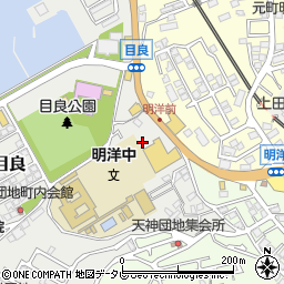 和歌山県田辺市目良3周辺の地図