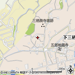 和歌山県田辺市下三栖189周辺の地図