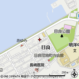 和歌山県田辺市目良37周辺の地図