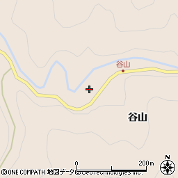 徳島県那賀郡那賀町川俣谷山13周辺の地図