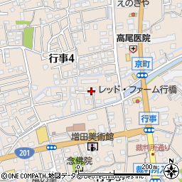 川添行政書士事務所周辺の地図