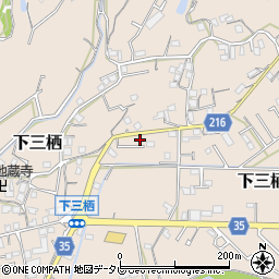 和歌山県田辺市下三栖1241-6周辺の地図
