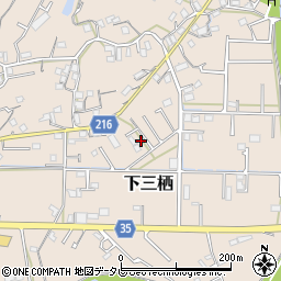 和歌山県田辺市下三栖1222-8周辺の地図