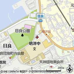 和歌山県田辺市目良3-8周辺の地図