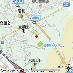 和歌山県田辺市高雄2丁目12-30周辺の地図