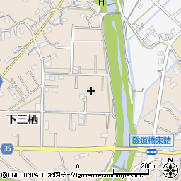 和歌山県田辺市下三栖1202-3周辺の地図